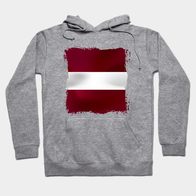 Latvia Artwork Hoodie by SASTRAVILA